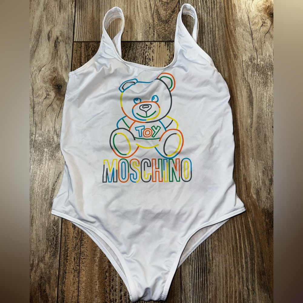 Moschino White Apparel with Logo